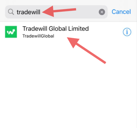 MT5 iOS - Select TradewillGlobal